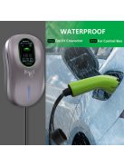Elektromos autó fali töltő 22kW 5m Type2 WiFi LCD